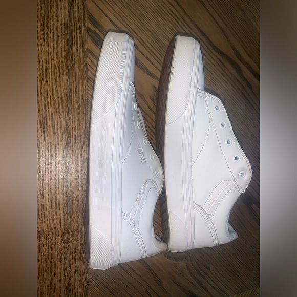 Little Boys White Vans - Picture 2 of 5